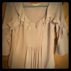 Rebecca Taylor Romantic mauve top—Small